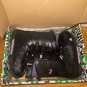 K2 Women's Black and Purple Winter Boots